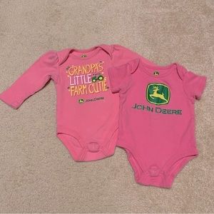 John Deere Onesies - Long / Short Sleeve